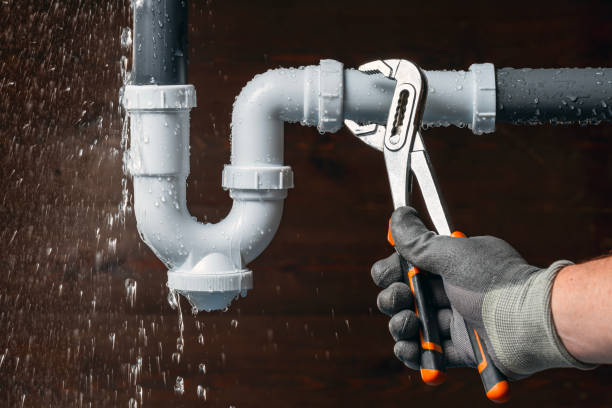 Professional Sewer Line Repair technician working in Island Heights, NJ